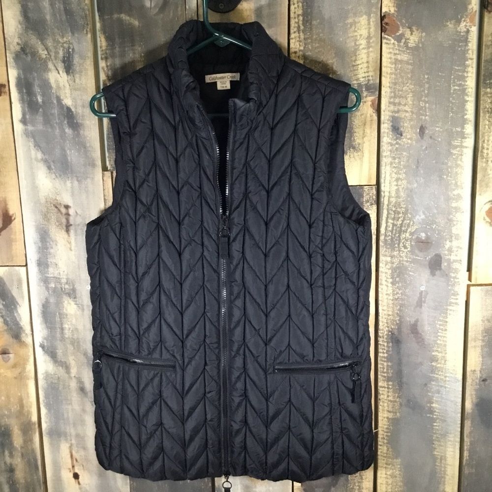 Coldwater Creek puffer vest women’s size small